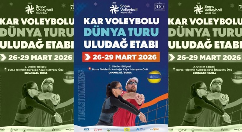 Kar Voleybolu Dünya Turu’nun sponsoru Uludağ