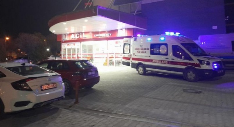 Karapınar’da iki otomobil çarpıştı: 4 yaralı