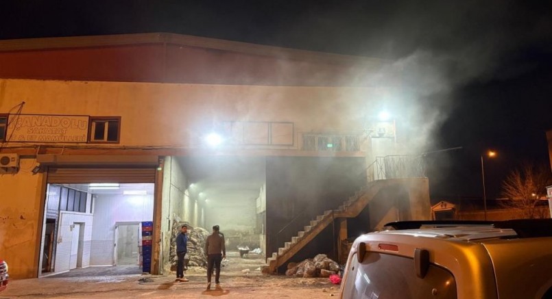 Kayseri’de hayvansal yan ürünler tesisinde yangın