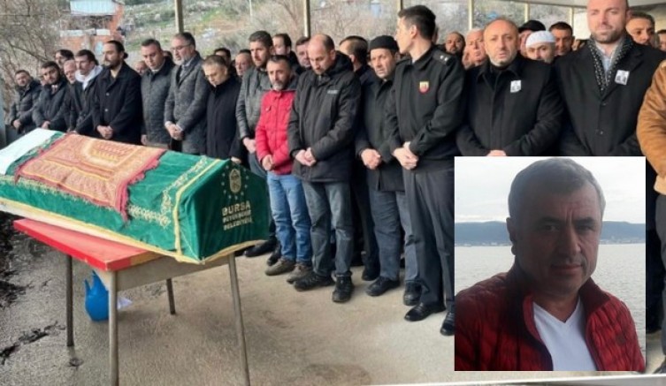 Kestel'de muhtar son yolculuğuna uğurlandı