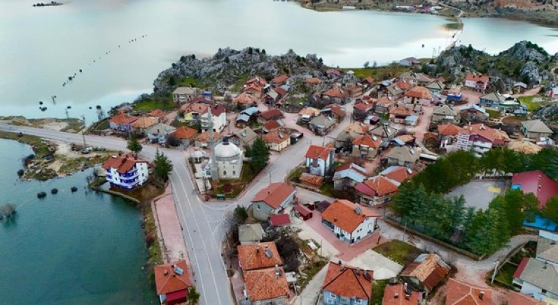 Konya'da sanki deniz var