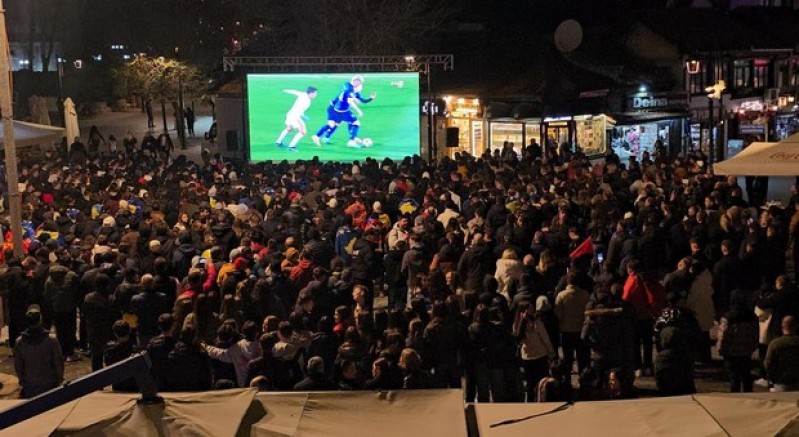 Kosova'da final coşkusu