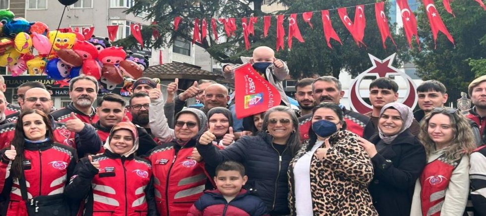 Alparslan için gökyüzüne balon bıraktılar