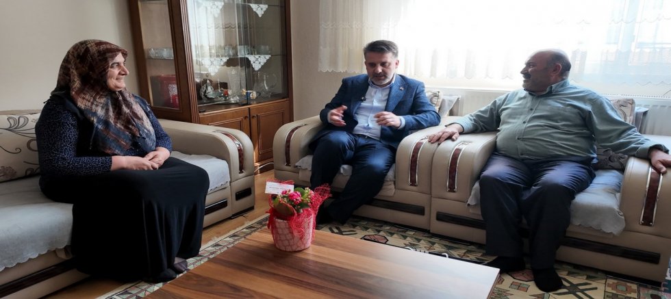 Anneler Günü'nde şehit anneleri unutulmadı