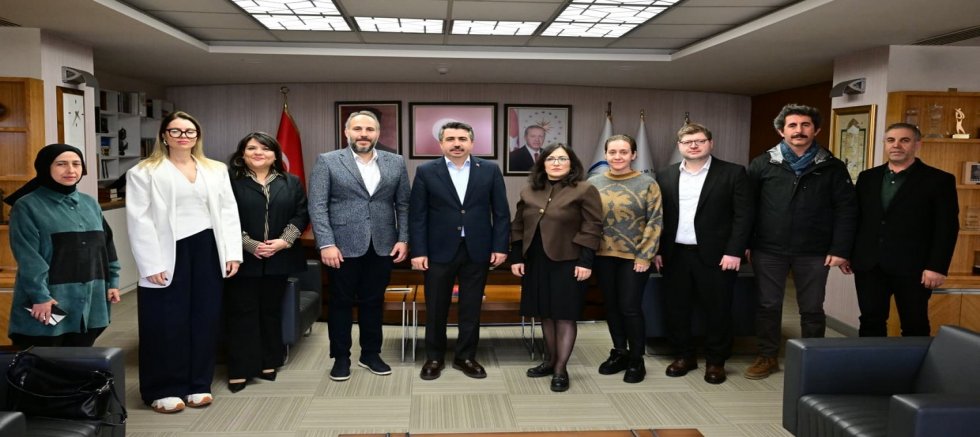 Başkan Yılmaz'a 'Akademik' ziyaret