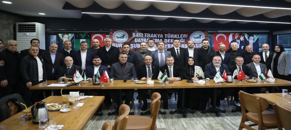Batı Trakya Türkleri Bursa’da bayramlaştı