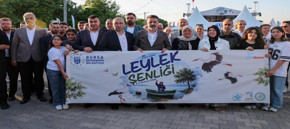 Bursa Leylek Şenliği coşkuyla başladı