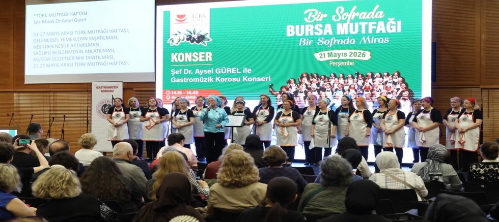 Bursa'nın asırlık lezzetleri aynı sofrada buluştu