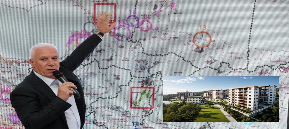 Bursa'ya yeni uydu kentler geliyor