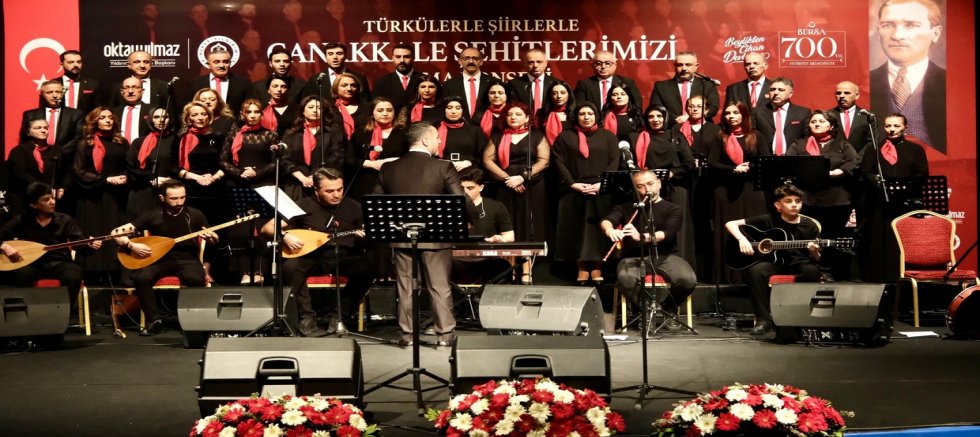 Çanakkale ruhu türkülerle yaşatıldı