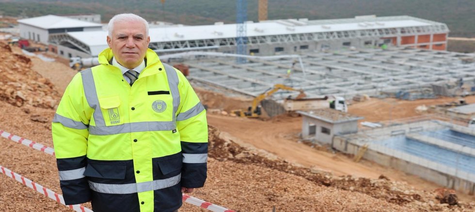 Çınarcık Arıtma Tesisi'nde sona yaklaşıldı