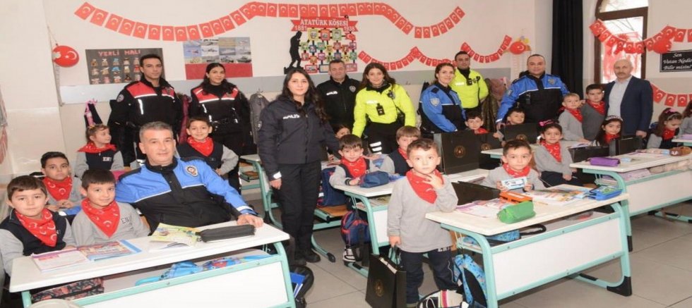 İlkokul öğrencilerine güvenlik eğitimi