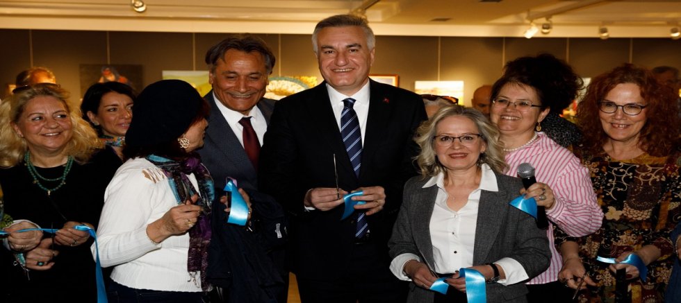 Kadınların ışığı tuvalde hayat buldu