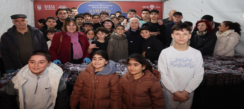 Ramazan'ın bereketi paylaştıkça çoğaldı