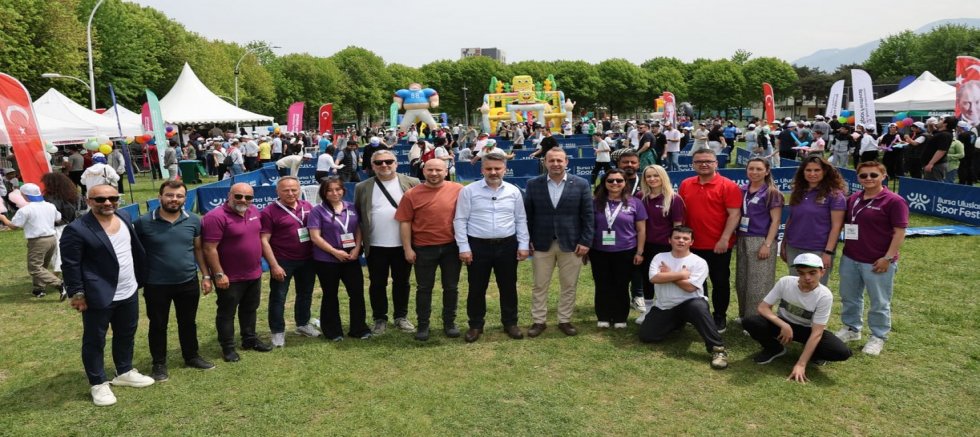 Spor Festivali’nde özel çocukların mutlu günü