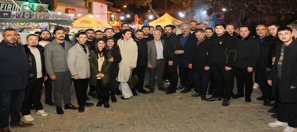 Tahanlı pide ve çaylar Başkan Bozbey'den