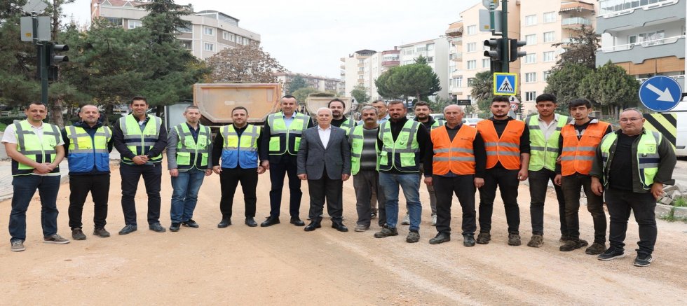 Tuna Caddesi ulaşımın yeni koridoru oluyor