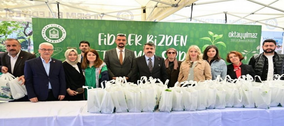 Yeşil gelecek Yıldırım'da filizlendi