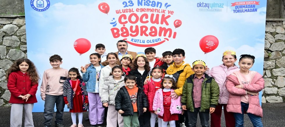 Yıldırım'da çocukların bayramı şölene dönüştü