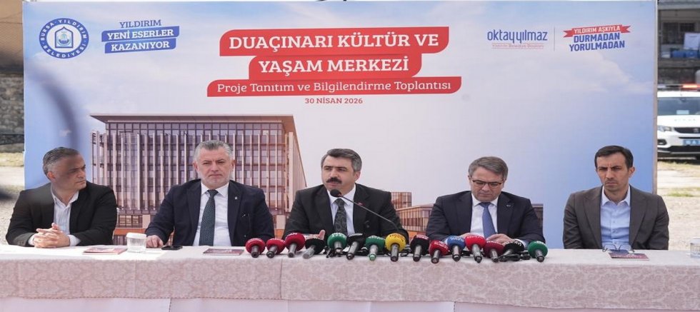Yıldırım'da dev kültür merkezi yükselecek