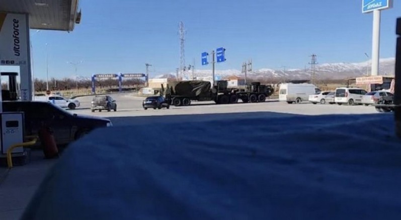 Malatya'ya konuşlandırılacak patriot için sevkiyatlar sürüyor
