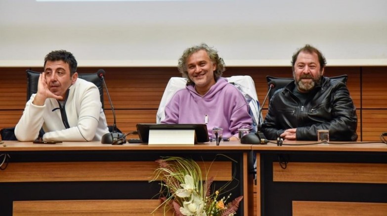 Meçhul Paşa oyuncuları öğrencilerle buluştu