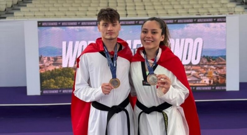 Milli taekwondoculardan 1 altın, bir bronz
