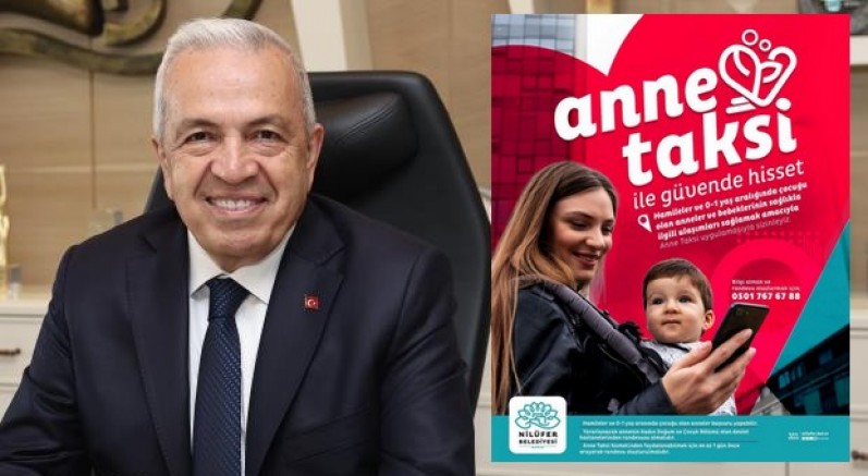 Nilüfer’de ‘Anne Taksi’ uygulaması başladı