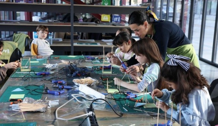 Nilüferli çocukların tatili dolu dolu geçiyor