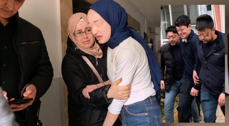 Öfkeli genç ablasını rehin aldı