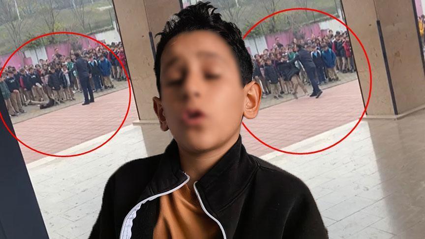 Okul müdürü 11 yaşındaki öğrenciyi yere savurdu! Aile isyan etti: Ringde boksör bunu yapamaz