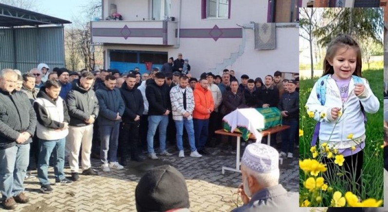 Okul yolunda ölen 5 yaşındaki Güneş toprağa verildi