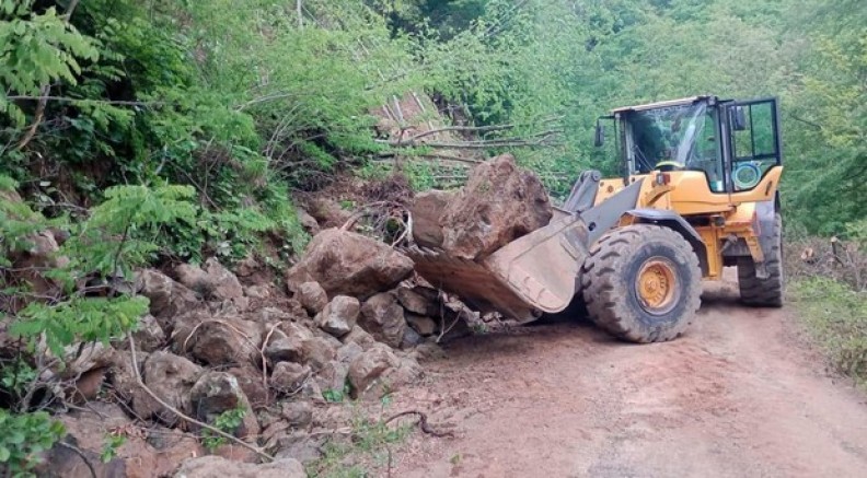 Ordu’da 24 saatte 214 heyelan meydana geldi