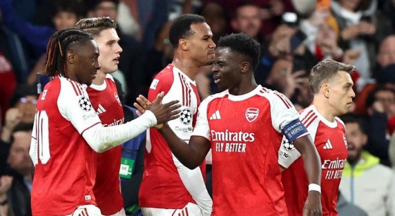 Şampiyonlar Ligi'nde ilk finalist Arsenal