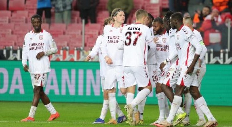 Samsunspor son 16'ya kaldı