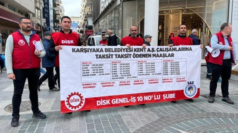 Sanki işçiyle eğleniyorlar