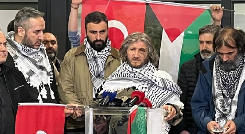 Sumud Filosu aktivisti, İstanbul'a geldi