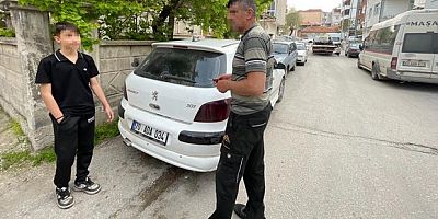 13 yaşındaki sürücünün annesine 40 bin lira ceza
