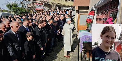 14 yaşındaki Çağla toprağa verildi