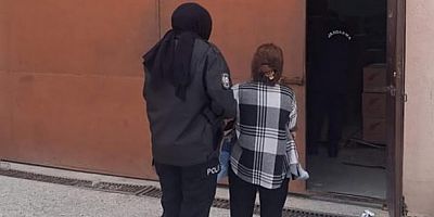18 yıl 9 ay hapis cezası bulunan kadın yakalandı