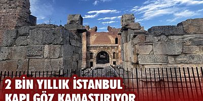 2 bin yıllık İstanbul Kapı göz kamaştırıyor