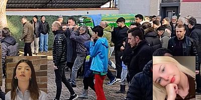 2 genç kız son yolculuğuna uğurlandı