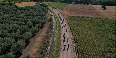 9 şehir,  25’i görme engelli toplam 60 bisikletçi; Bursa'da unutulmaz anlar