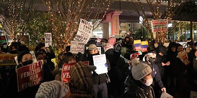 ABD, Tokyo'da da protesto edildi