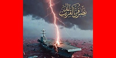 ABD uçak gemisini hedef alan paylaşım