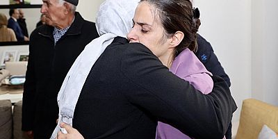 Acılı aileye başsağlığı ziyareti