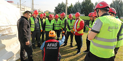 AFAD’dan BURULAŞ’a afet eğitimi