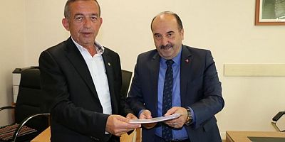 Ahmet Tanoğlu mazbatasını aldı