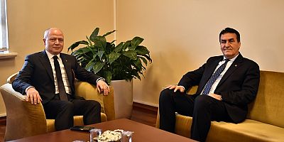 AK Parti İl Başkanı Gürkan’dan Başkan Dündar’a Ziyaret