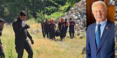 Akıntıya kapılan Erten'in cansız bedenine ulaşıldı